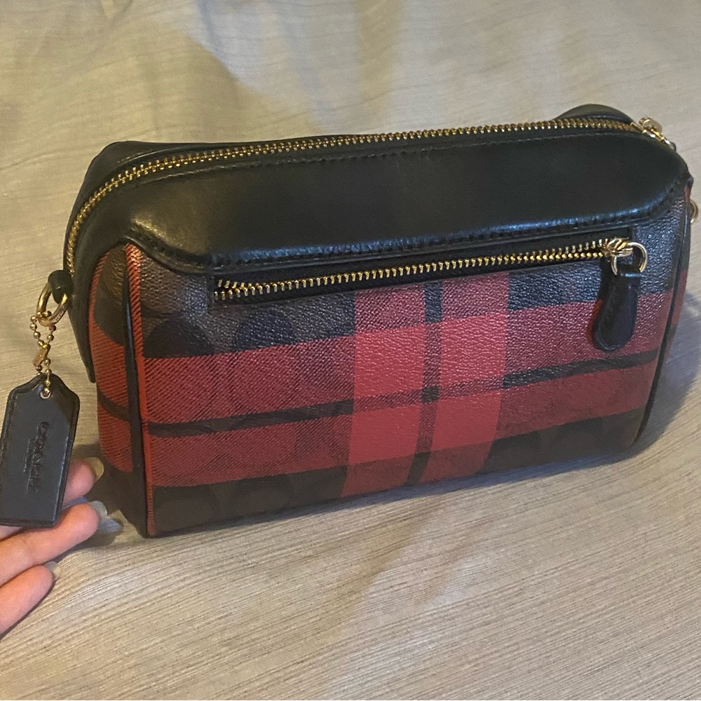 Coach Plaid Crossbody bag - Picture 4 of 6
